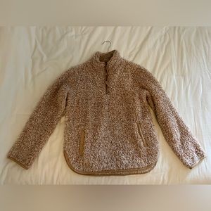 Altar’d State Teddy Pullover Quarter Zip